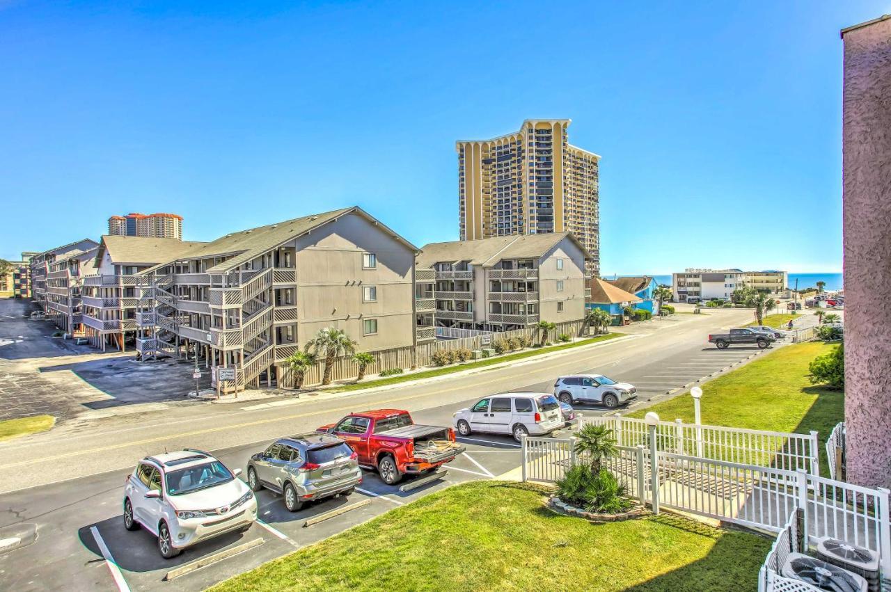 Myrtle Beach Condo With Balcony Walk To Beach! Extérieur photo
